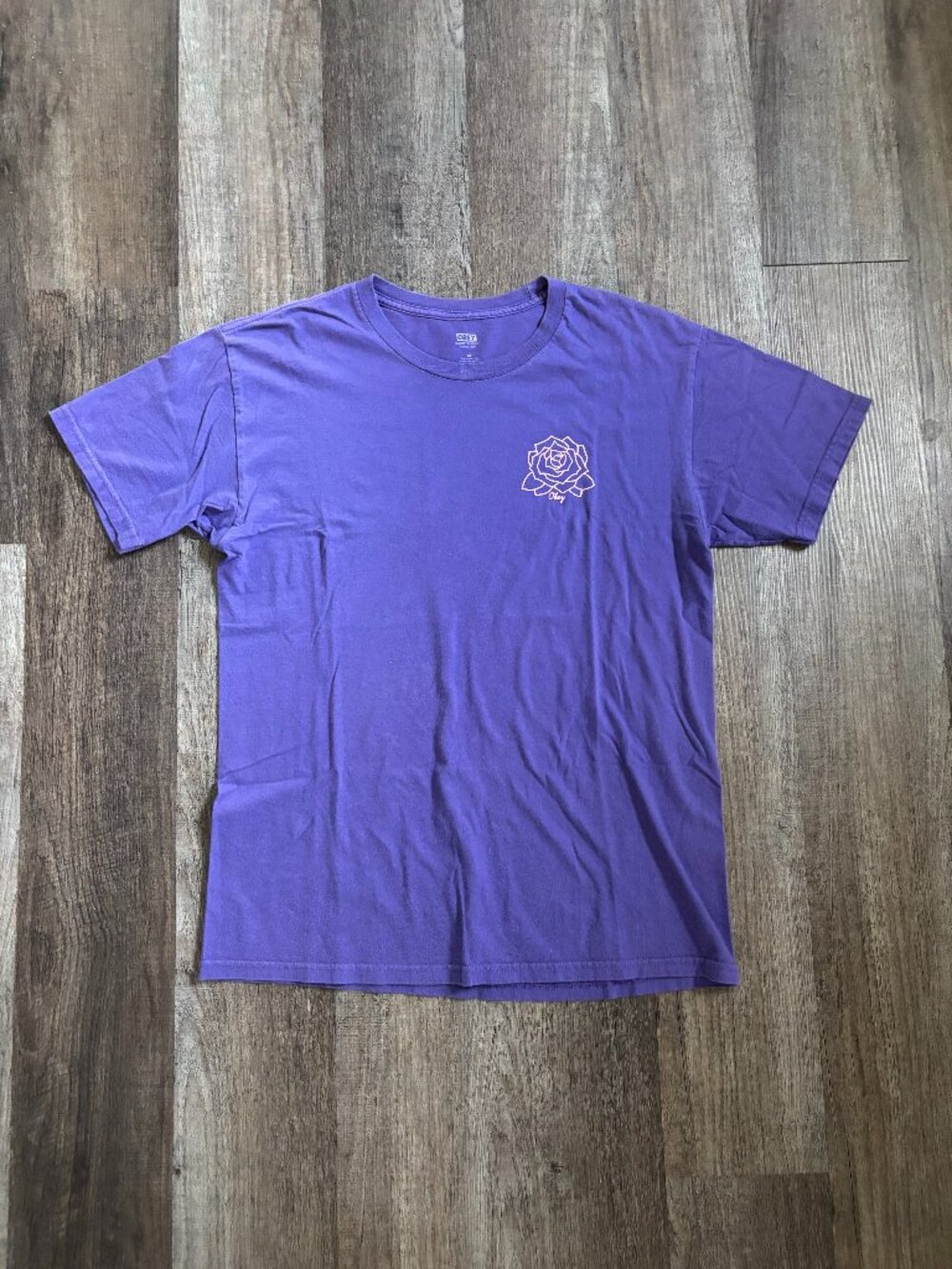 Obey Rose Graphic Tee Shirt